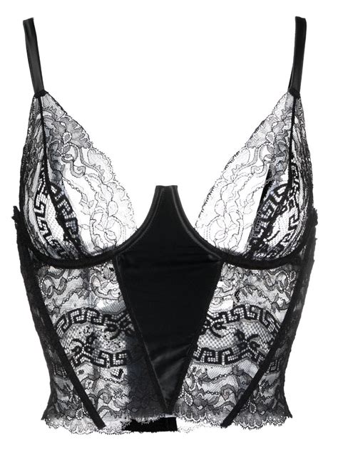 versace lace bra top|Versace bras for women.